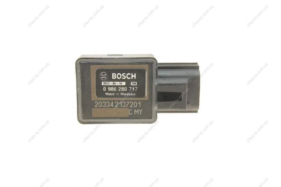 Датчик тиску відпрацьованих газів BOSCH 0 986 280 717 (фото 1)
