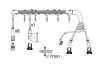 Проволока высоковольтная B 362 BMW 5 (E34) 520/525 \&#039;\&#039;88-91 BOSCH 0986356362 (фото 5)
