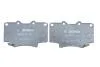 Гальмівні колодки дискові TOYOTA Land Cruiser 4.2, 4.5i 24V BOSCH 0986424134 (фото 4)