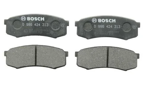 Комплект тормозных колодок, дисковый тормоз BOSCH 0986424313