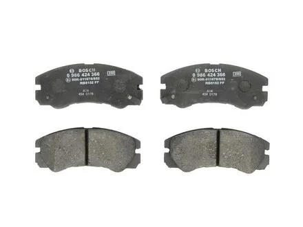 Комплект гальмівних колодок, дискове гальмо BOSCH 0986424366