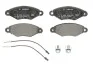 Комплект тормозных колодок, дисковый тормоз BOSCH 0986424455 (фото 1)