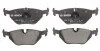 Комплект тормозных колодок, дисковый тормоз BOSCH 0986424484 (фото 1)