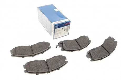 Комплект гальмівних колодок, дискове гальмо BOSCH 0986424523