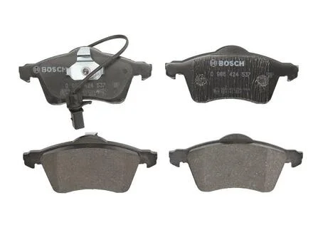 Комплект тормозных колодок, дисковый тормоз BOSCH 0986424537