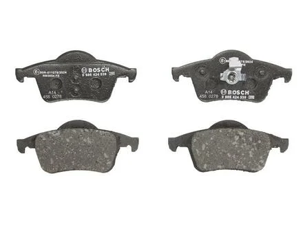 Колодка гальм. диск. VOLVO S60, S80 задн. BOSCH 0 986 424 539