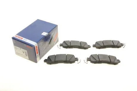 Гальмівні колодки дискові NISSAN Leaf \'\'F \'\'14>> BOSCH 0986424638