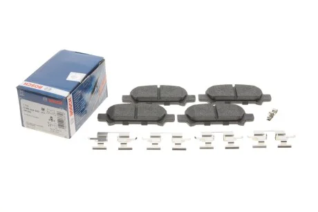 Комплект гальмівних колодок, дискове гальмо BOSCH 0986424650