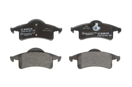 Колодка торм. диск. JEEP задн. BOSCH 0 986 424 665