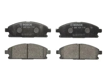 Гальмівні колодки дискові NISSAN Pathfinder/X-Trail -07 BOSCH 0986424715