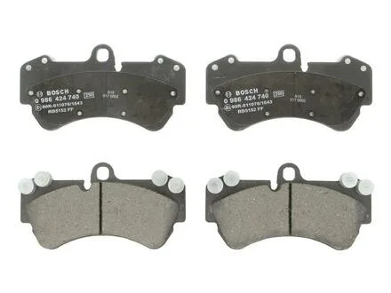 Колодка торм. диск. PORSCHE,VW CAYENNE (955),TOUAREG (7LA, 7L6, 7L7), передн. BOSCH 0 986 424 740