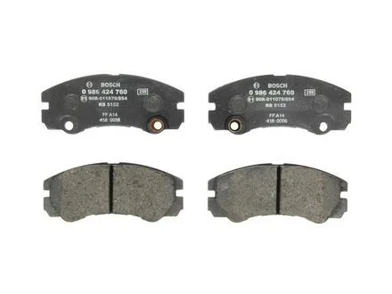 Тормозные колодки, дисковые. BOSCH 0986424760