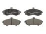 Комплект тормозных колодок, дисковый тормоз BOSCH 0986424810 (фото 1)