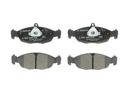 Колодка гальм. диск. DAEWOO LANOS 1.5/1.6 (KLAT), NEXIA передн. BOSCH 0 986 460 938