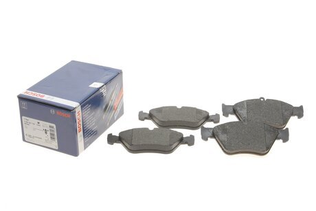 Комплект тормозных колодок, дисковый тормоз BOSCH 0986461129 (фото 1)