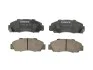 Комплект тормозных колодок, дисковый тормоз BOSCH 0986461142 (фото 1)