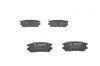 Колодка гальм. диск. MITSUBISHI L300, L400 задн. BOSCH 0 986 461 768 (фото 3)
