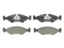 Комплект гальмівних колодок, дискове гальмо BOSCH 0986466402 (фото 3)