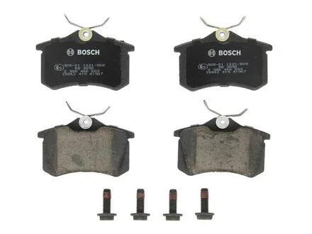 Комплект гальмівних колодок, дискове гальмо BOSCH 0986466683