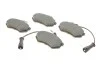 Гальмівні колодки дискові AUDI 80/90/100/200 BOSCH 0986466693 (фото 2)