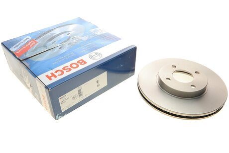 Тормозной диск Nissan Micra K13, Note F BOSCH 0986479090 (фото 1)