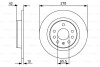 Тормозной диск CHEVROLET/OPEL Astra/Zafira/ 'R'1.6-2.204-15 BOSCH 0986479515 (фото 1)