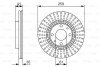 Тормозной диск BOSCH 0986479833 (фото 1)