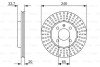 Диск тормозной BOSCH 0 986 479 853 (фото 1)