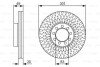 Диск гальмівний BOSCH 0 986 479 A23 (фото 1)