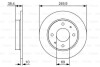 Тормозной диск BOSCH 0986479S84 (фото 1)