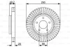 Тормозной диск NISSAN Quest/Pathfinder F&#039;3,5&#039;03&gt;&gt; BOSCH 0986479V48 (фото 1)