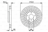 Тормозной диск INFINITI/NISSAN FX35/FX/Maxima &#039;&#039;F&#039;&#039;3,5-4,5&#039;&#039;02-08 BOSCH 0986479V60 (фото 1)