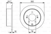Гальмівний диск HYUNDAI/KIA K3/Soul/Yue Dong/i30/Elantra \'\'R \'\'1,6-2,0 \'\'08>> BOSCH 0986479W12 (фото 1)