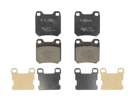 Комплект тормозных колодок, дисковый тормоз BOSCH 0986490500