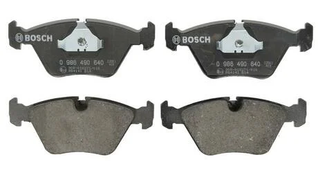 Колодка гальм. диск. BMW 3 (E36) передн. BOSCH 0 986 490 640