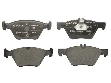 Комплект тормозных колодок, дисковый тормоз BOSCH 0986494001
