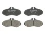 Комплект тормозных колодок, дисковый тормоз BOSCH 0986494013 (фото 1)