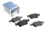Комплект тормозных колодок, дисковый тормоз BOSCH 0986494015 (фото 1)