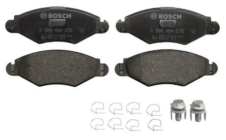 Колодка гальм. диск. PEUGEOT 206 передн. BOSCH 0 986 494 039