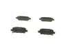 Комплект тормозных колодок, дисковый тормоз BOSCH 0986494090 (фото 4)