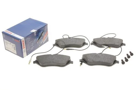 Тормозные колодки дисковые PEUGEOT 407/607 -06 BOSCH 0986494098