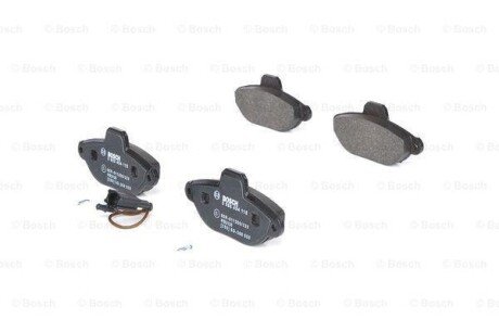 Гальмівні колодки дискові FIAT/FORD/LANCIA 500/Panda/Punto/Ka \'\'F \'\'07>> BOSCH 0986494115