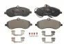 Комплект гальмівних колодок, дискове гальмо BOSCH 0986494163 (фото 1)