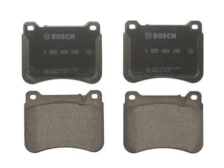 Комплект тормозных колодок из 4 шт. дисков BOSCH 0986494166