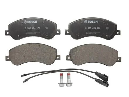 Колодка гальм. диск. FORD TRANSIT передн. BOSCH 0 986 494 170