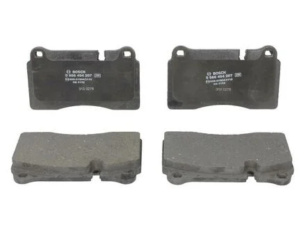 Комплект тормозных колодок, дисковый тормоз BOSCH 0986494207