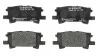 Комплект тормозных колодок, дисковый тормоз BOSCH 0986494224 (фото 1)