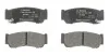 Комплект тормозных колодок, дисковый тормоз BOSCH 0986494230 (фото 1)