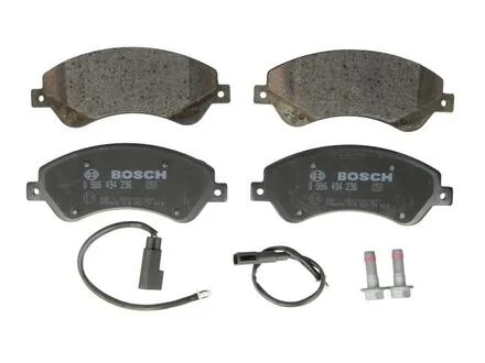 Комплект гальмівних колодок, дискове гальмо BOSCH 0986494236