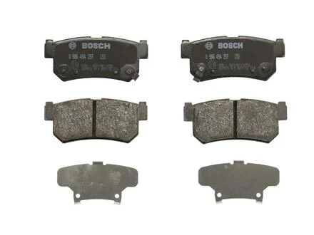 Колодка гальм. диск. SSANG YONG ACTYON задн. BOSCH 0 986 494 237